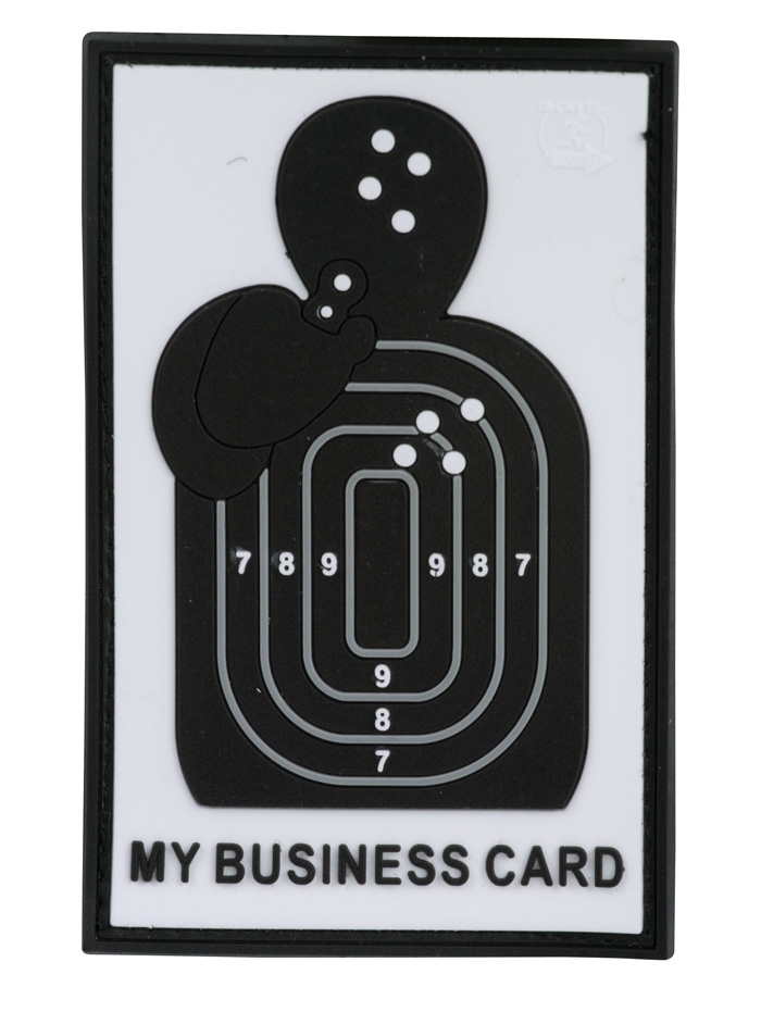 Σήμα 3D PVC Business Card (Μαύρο) της Recon STR21198 trazeras|STR21198