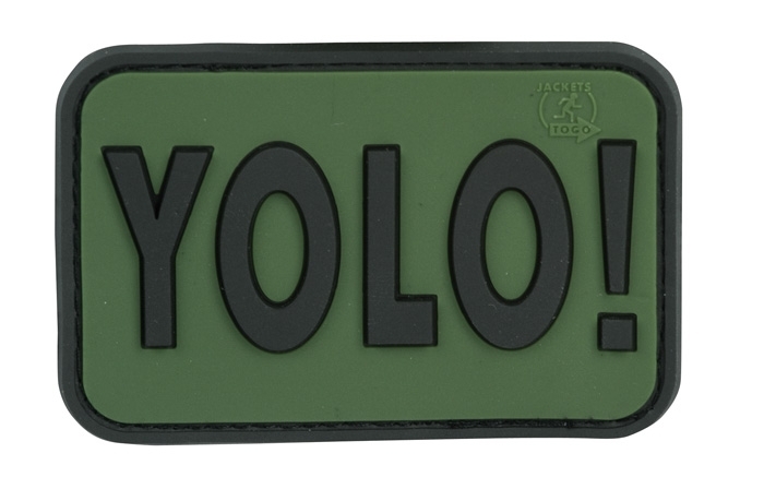 Σήμα 3D PVC YOLO (Χακί) της Recon STR 21193 trazeras|TR 21193