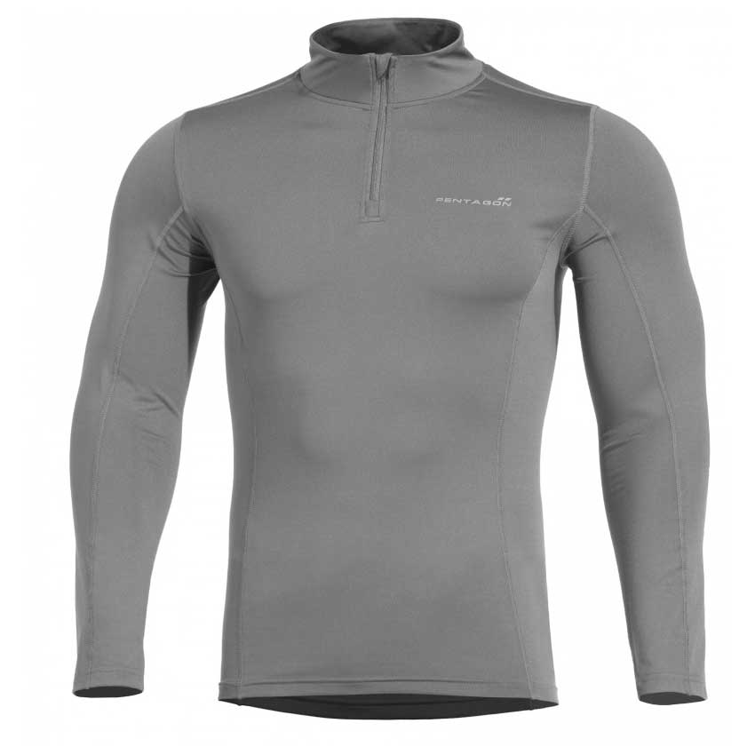 Ισοθερμική Μπλούζα Pindos 1/2 Zip (Wolf Grey) της Pentagon PEN50598 trazeras|PEN50598