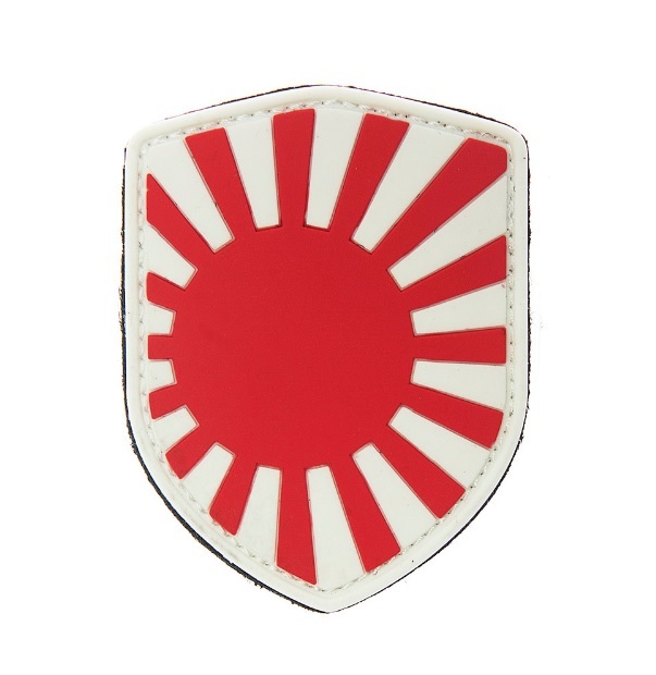 Σήμα 3D PVC Japanese War Shield με Velcro της Van Os VAN32045 trazeras|VAN32045