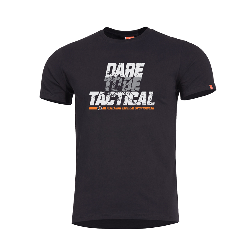 T-Shirt Ageron Ranger "Dare to be Tactical" (Black) της Pentagon PEN47725 trazeras|PEN47725