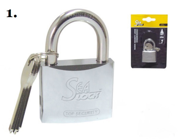 Ανοξείδωτο Λουκέτο Θαλάσσης 60mm, Small της Sealock LAL22507 trazeras|LAL22507