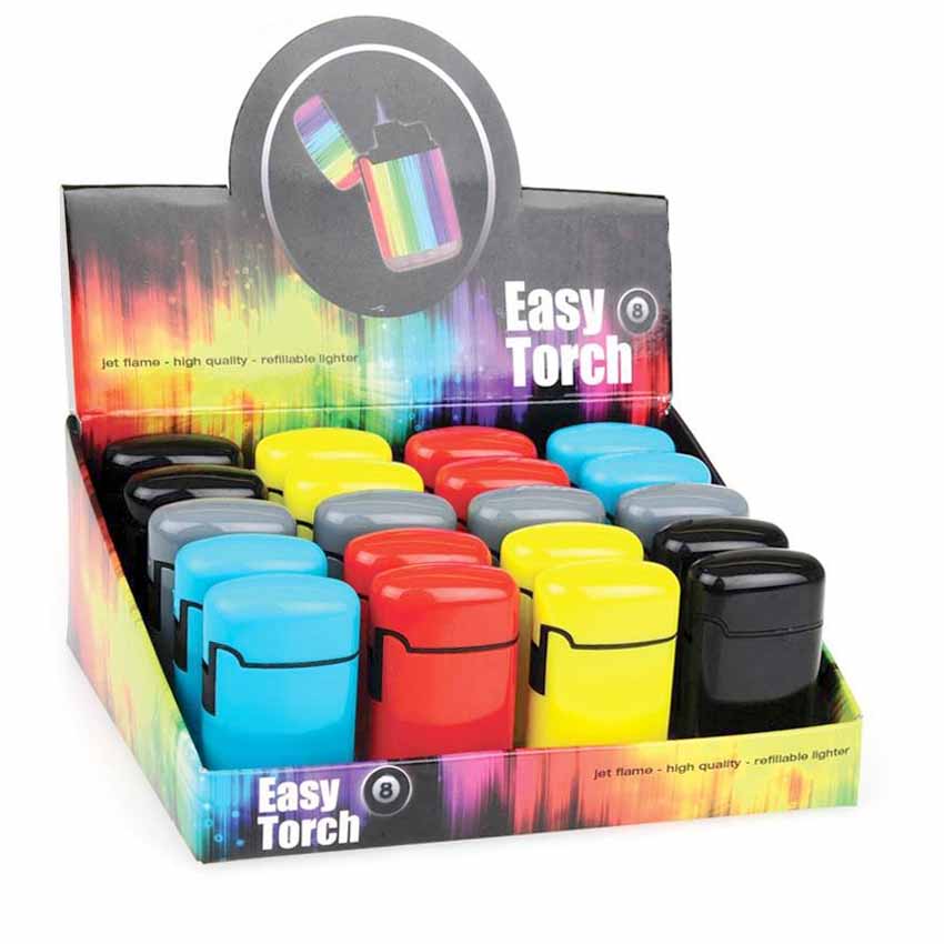 Αναπτήρας Color (5 Χρώματα) της Easy Torch NEB52341 trazeras|NEB52341