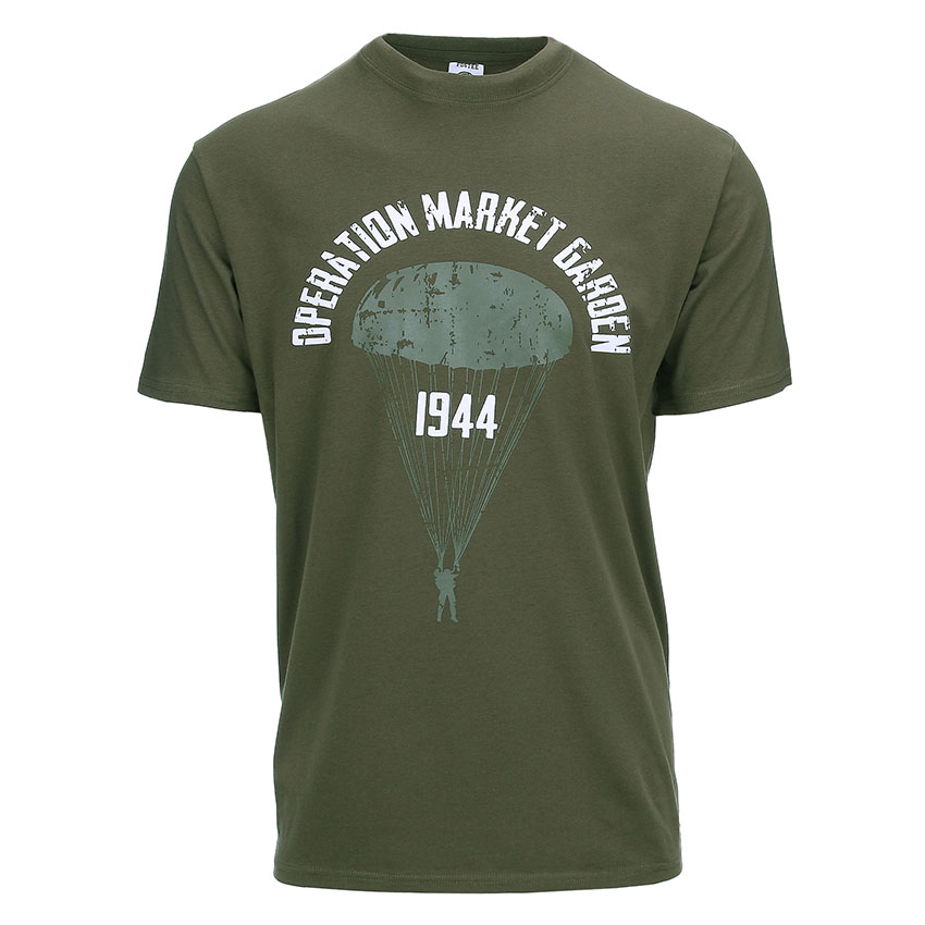 Βαμβακερή Κοντομάνικη Μπλούζα Operation Market Garden της Fostex Garments VAN44824 trazeras|VAN44824