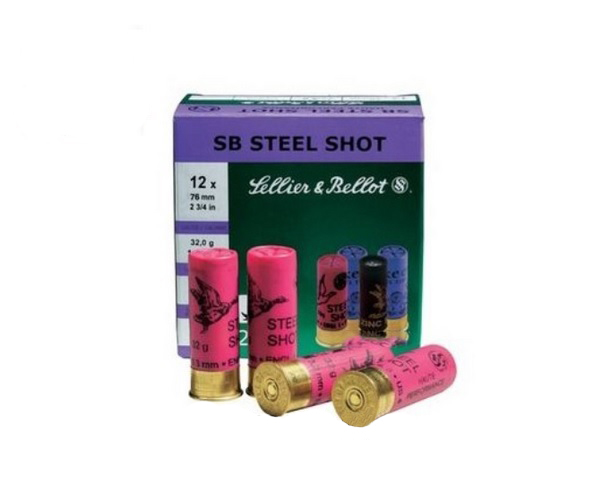 Φυσίγγια 32γρ. Sb Steel 12/70/12,5, Ατσάλινα της Sellier & Bellot KIR18634 trazeras|KIR18634