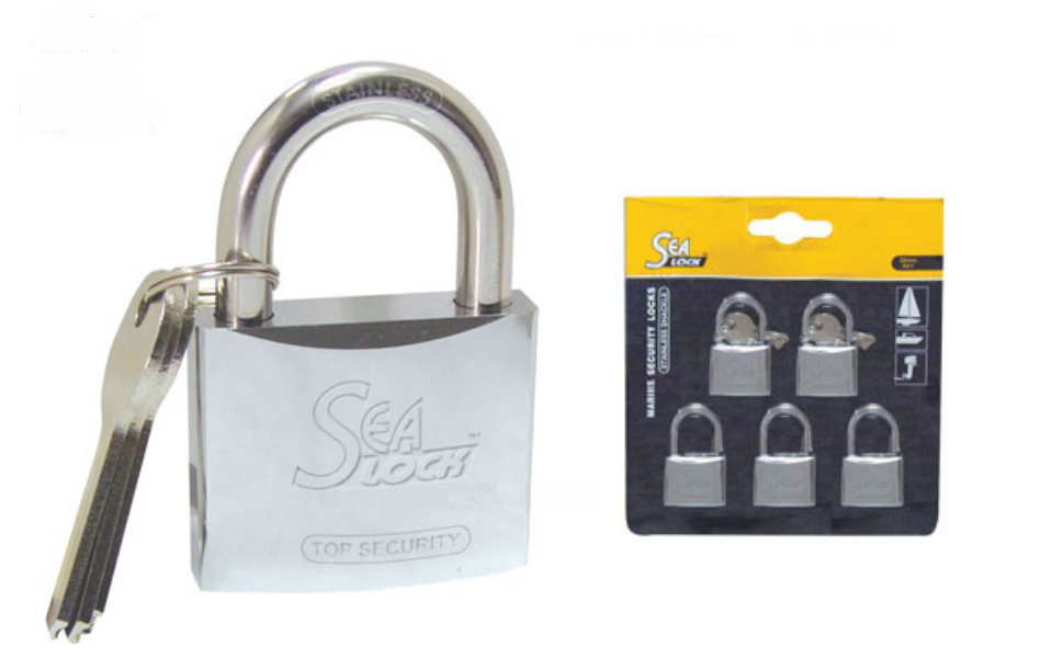 Σετ 5 Ανοξείδωτων Λουκέτων Θαλάσσης 30mm, Small της Sealock LAL22517 trazeras|LAL22517