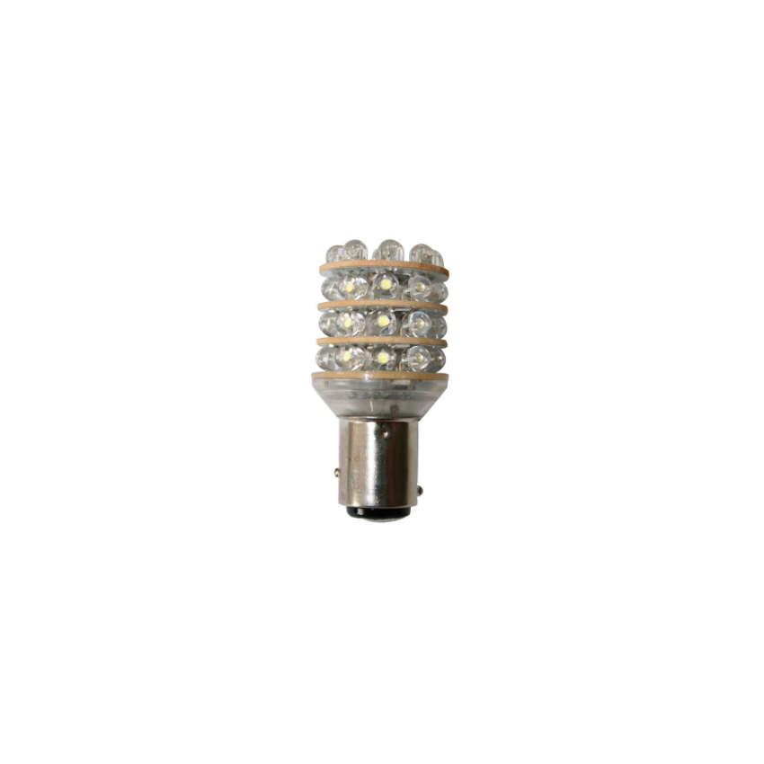 Λαμπάκι LED, 12V, T25 BAY15D, Ψυχρό Λευκό, 36 LEDs για Φανούς Ναυσιπλοΐας, LAL57238 trazeras|LAL57238