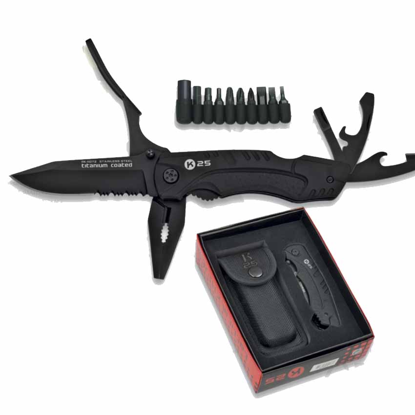Σουγιάς Tactical Pocket Knife 19624 της Κ25 VAS46037 trazeras|VAS46037