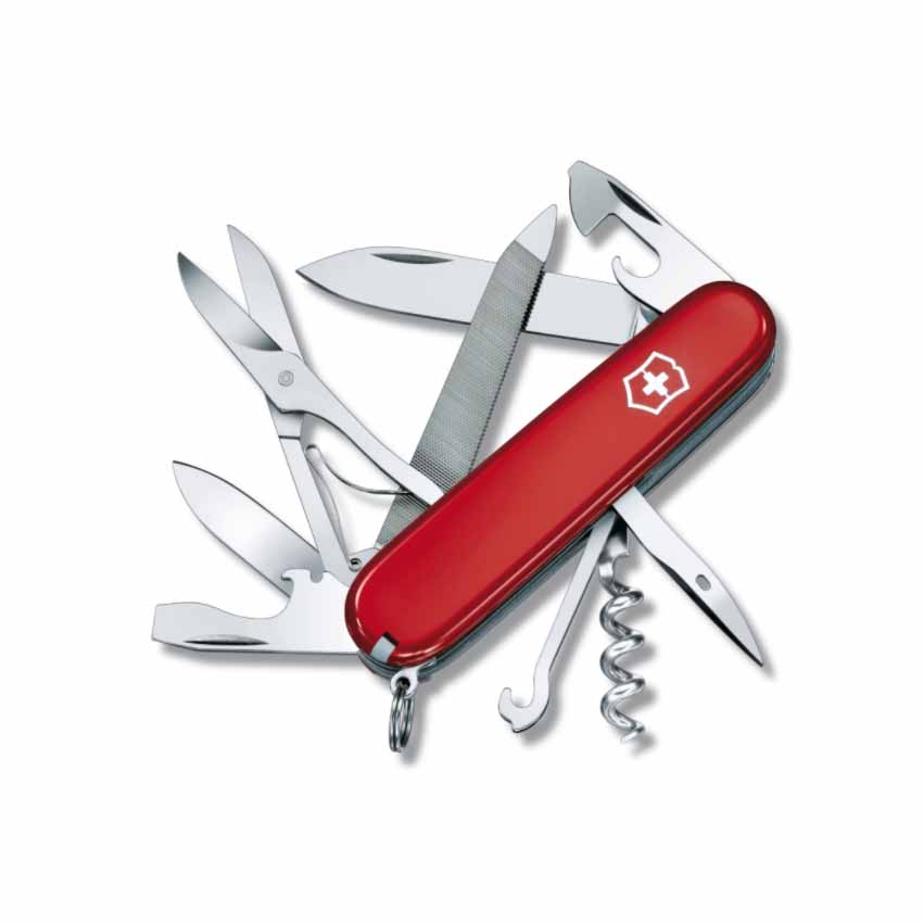 Σουγιάς Mountaineer (Red) της Victorinox CAR38039 trazeras|CAR38039