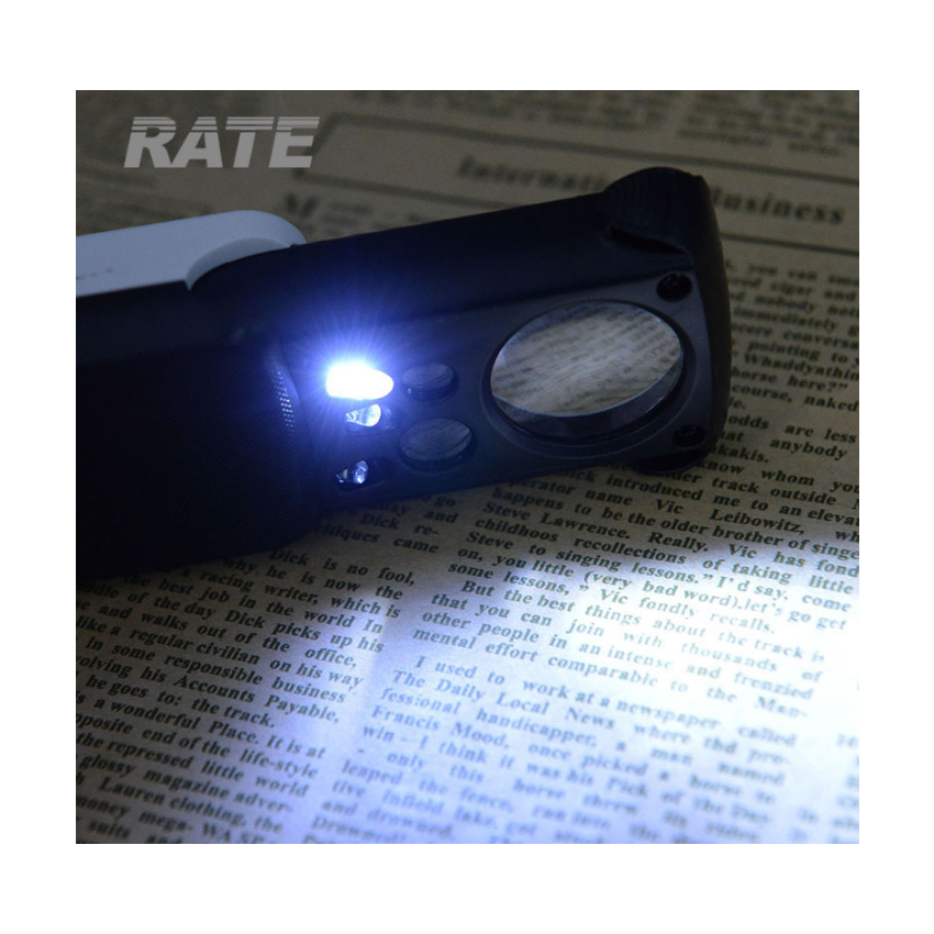 Μεγεθυντικός Φακός x30/x60/x90 με Led Γνησιότητας Χαρτονομισμάτων VEL55964 trazeras|VEL55964
