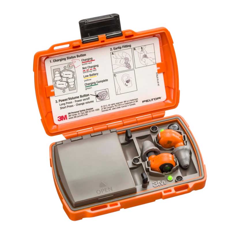 Ωτοασπίδες Ηλεκτρονικές Peltor Lep-200 EU (Orange) της 3M AKA50347 trazeras|AKA50347