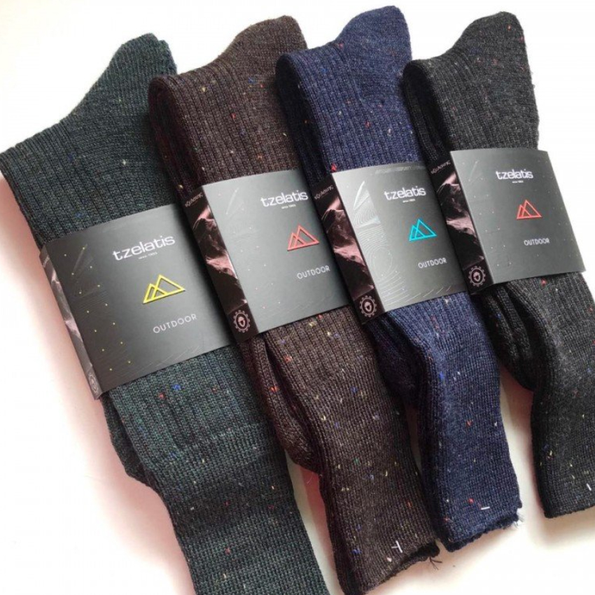 Κάλτσες Merino Galaxy Mod.499, Μάλλινες (5 Χρώματα) της Tzelatis TZE58866 trazeras|TZE58866