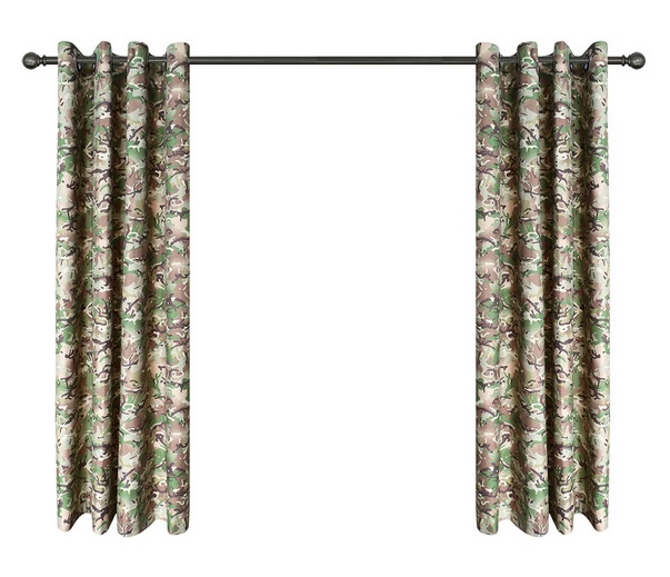 Κουρτίνες Παραλλαγής Camoouflage Curtains της Kombat UK KOM37825 trazeras|KOM37825