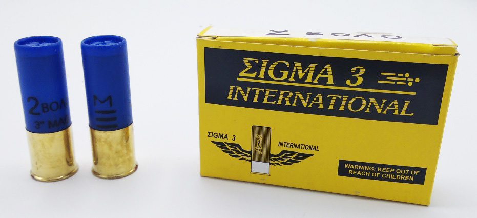 2-Βολα Φυσίγγια 76mm. 3'' Inches, Magnum Sigma III International της Sigma SIG43653 trazeras|SIG43653