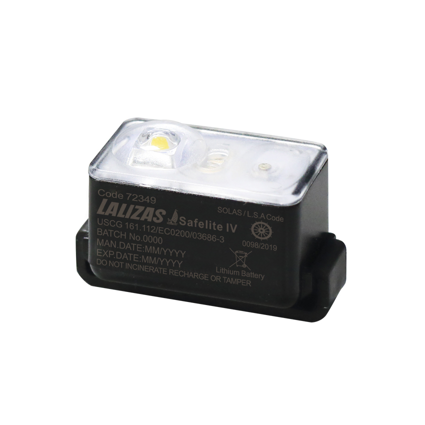 Φανός Σωσιβίου LED Safelite IV ON-OFF, Ενεργοποίηση στο Νερό, USCG, SOLAS/MED LAL57241 trazeras|LAL57241