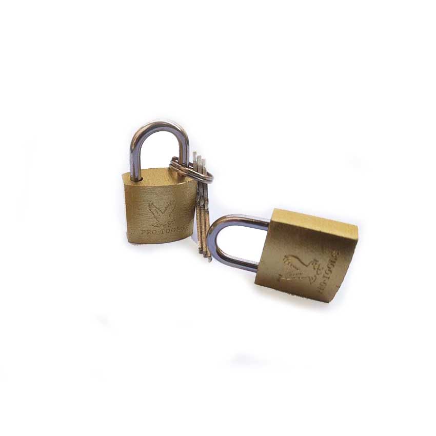 Σετ 2 Λουκέτα (2x20mm) Μεγάλου Κυλίνδρου (7mm) της Pro-Tools ANT49452 trazeras|ANT49452