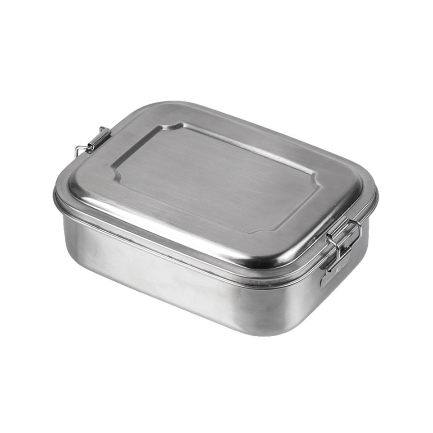 Φορητό Σκεύος Φαγητού Lunch Box, Ανοξείδωτο Ατσάλι της Mil-Tec STU45753 trazeras|STU45753