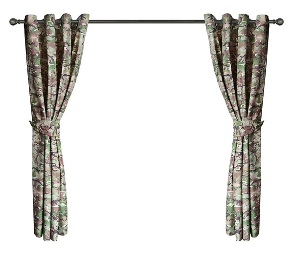 Κουρτίνες Παραλλαγής Camoouflage Curtains της Kombat UK KOM37825 trazeras|KOM37825