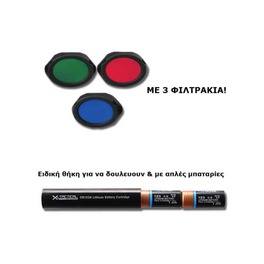 Φακός TM-02R 160Lumens της Alpin KREO25278 trazeras|REO25278