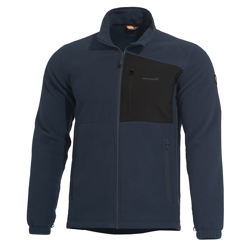 Τζάκετ Athos 2.0 Double Micro Fleece (Midnight Blue) της Pentagon PEN56165 trazeras|PEN56165