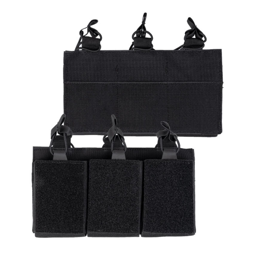 Τριπλή Γεμιστηροθήκη για M4, M16, AR15 Double Magazine Pouch (Μαύρο) της Mil-Tec STU44904 trazeras|STU44904