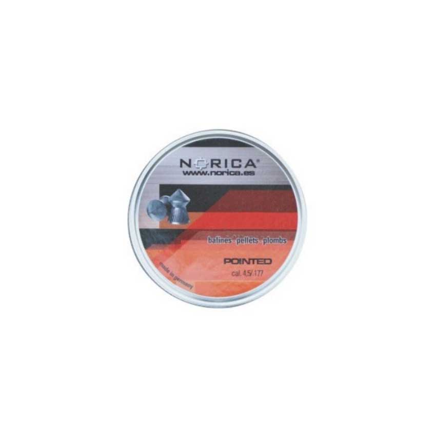 Βλήματα Αεροβόλου 4,5mm / 8,64gr Pointed H&N, 500τμχ με Μυτερή Κεφαλή της Norica KIR50082 trazeras|KIR50082