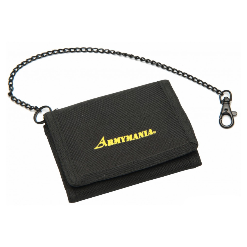 Πορτοφόλι με Αλυσίδα HH05281 (Μαύρο) της Armymania ARM53189 trazeras|ARM53189