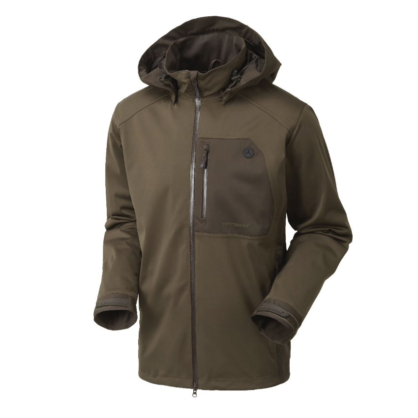 Αδιάβροχο Τζάκετ Huntflex Jacket (Brown/Olive) της Shooterking AKA56008 trazeras|AKA56008