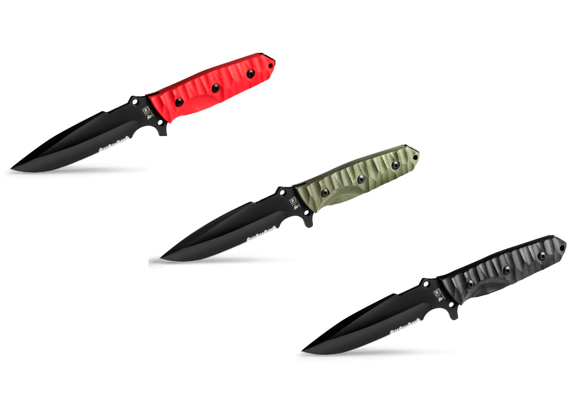 Μαχαίρι Maraudeur G10 Serrations (3 Χρώματα) της TB–Outdoor VEL54710 trazeras|VEL54710