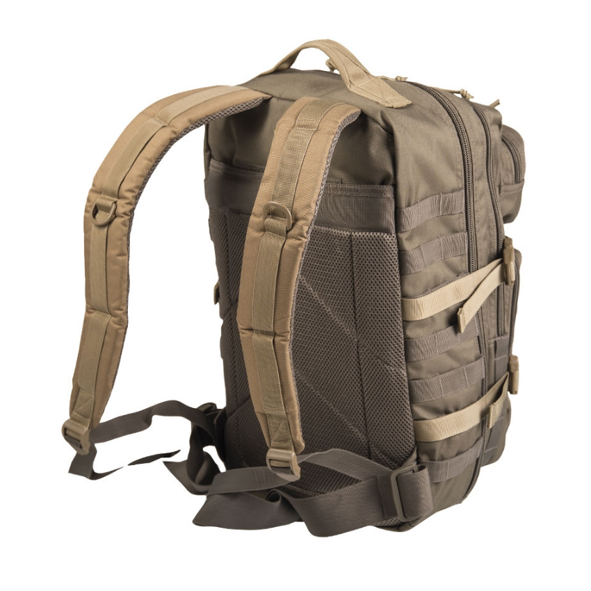Σακίδιο Molle 36 lit. US Assault Ranger Green/Coyote της Mil-Tec STU44966 trazeras|STU44966