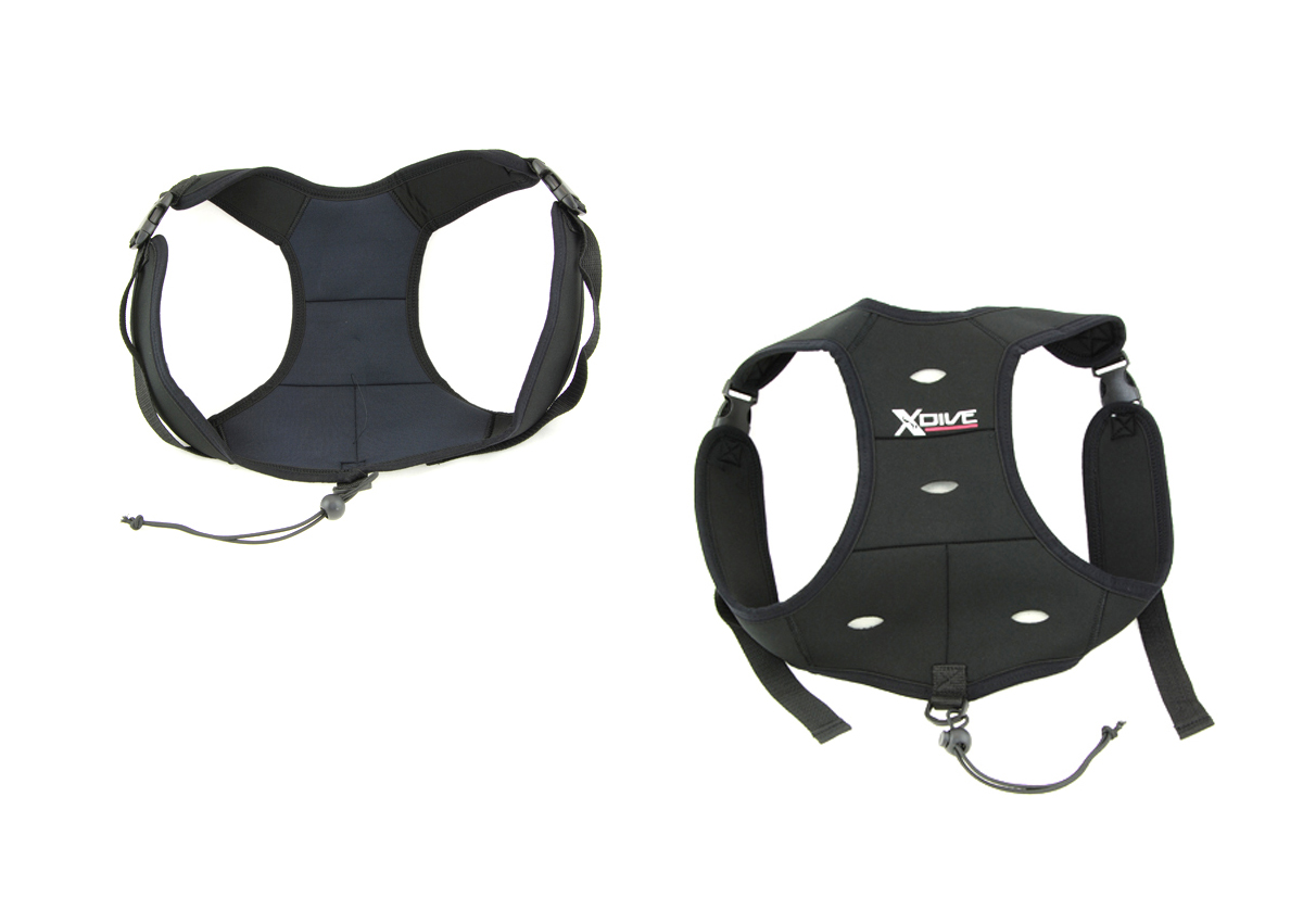 Γιλέκο Βαρών Πλάτης Exact (Μαύρο) της X-Dive UNI48413 trazeras|UNI48413