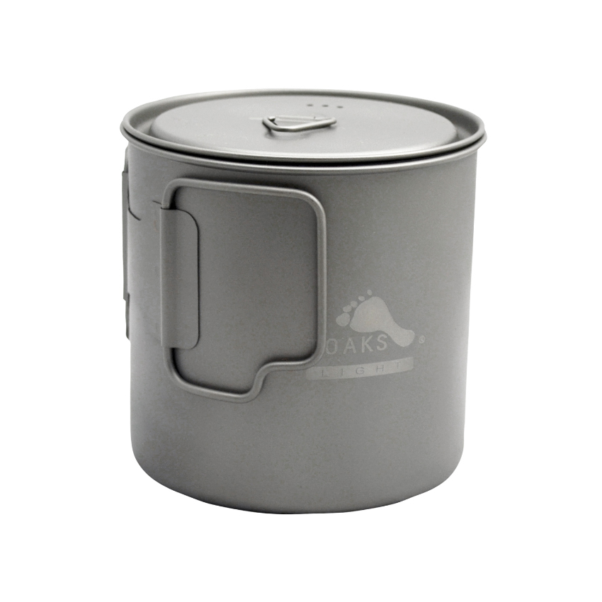 Δοχείο Τιτανίου 650 ml. Titanium Pot με Καπάκι της Toaks REC51139 trazeras|REC51139