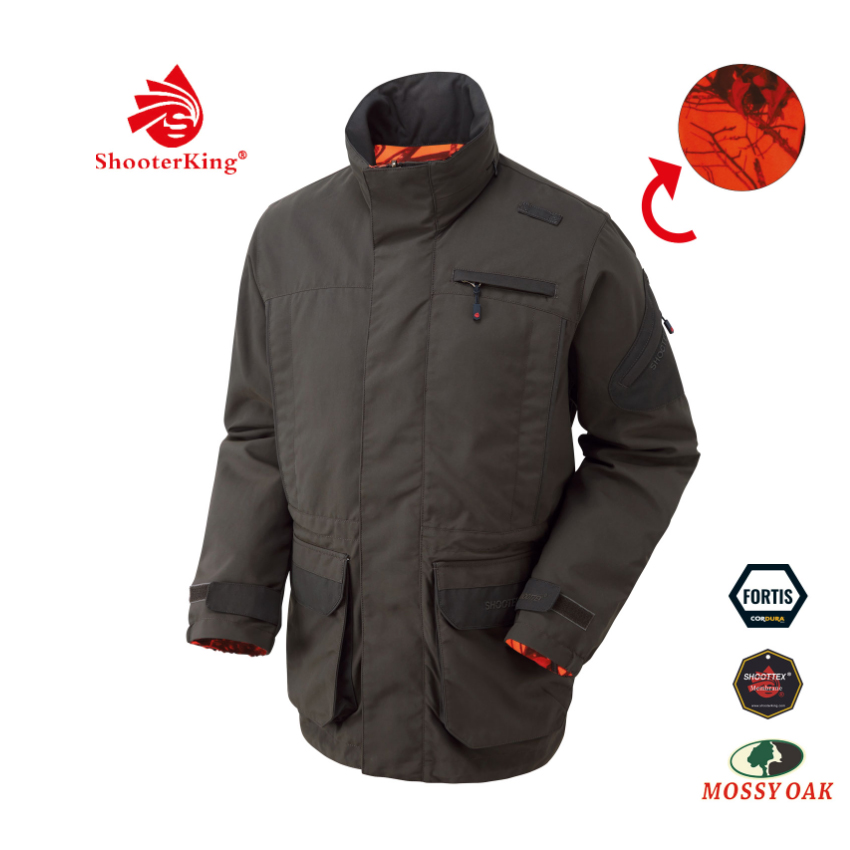 Αδιάβροχο Τζάκετ Διπλής Όψης Silva 2.0 Reversible της Shooterking AKA56031 trazeras|AKA56031