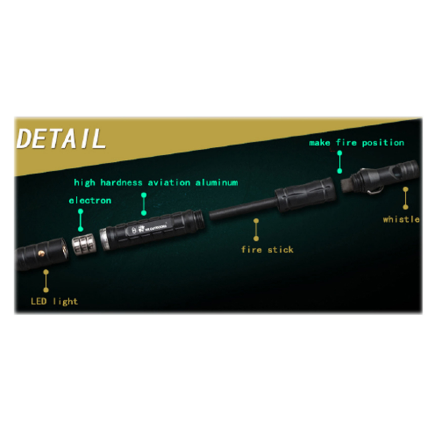 Στύλο Επιβίωσης EDC-003C Outdoor Survival της Alpin ANT54773 trazeras|ANT54773