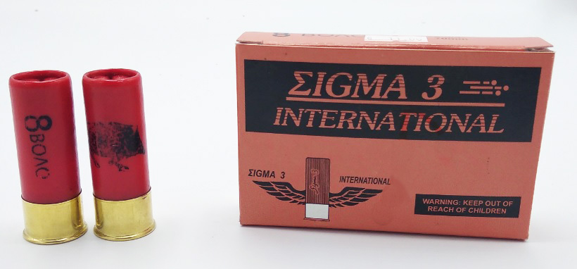 8-Βολα Φυσίγγια 70mm. 2 3/4'' Inches, Sigma III International της Sigma SIG43656 trazeras|SIG43656