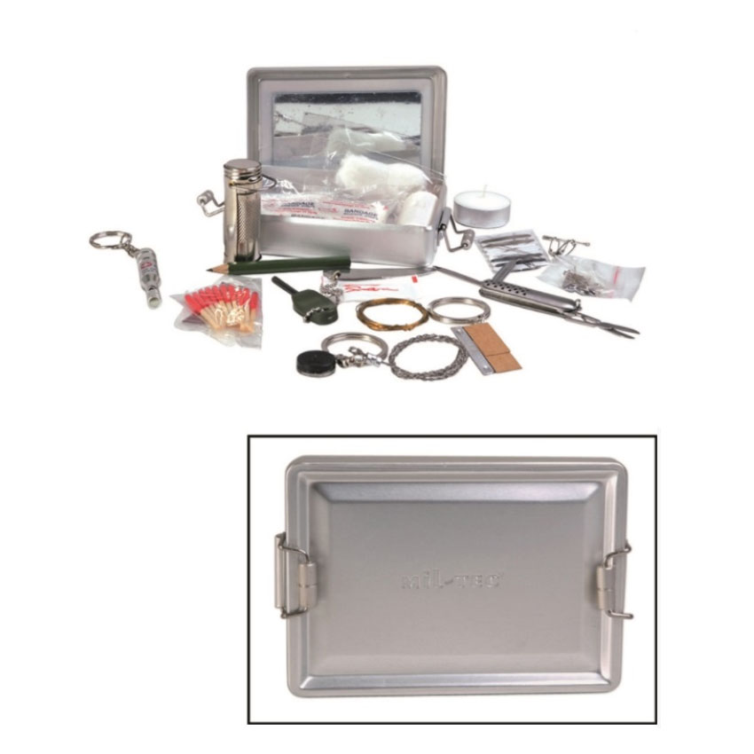 Survival Kit Alu Box της Mil-Tec STU08154 trazeras|STU08154