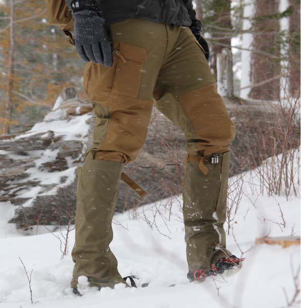 Γκέτες Cordura Snowfall (US Woodland) της Helikon-Tex HEL60405 trazeras|HEL60405