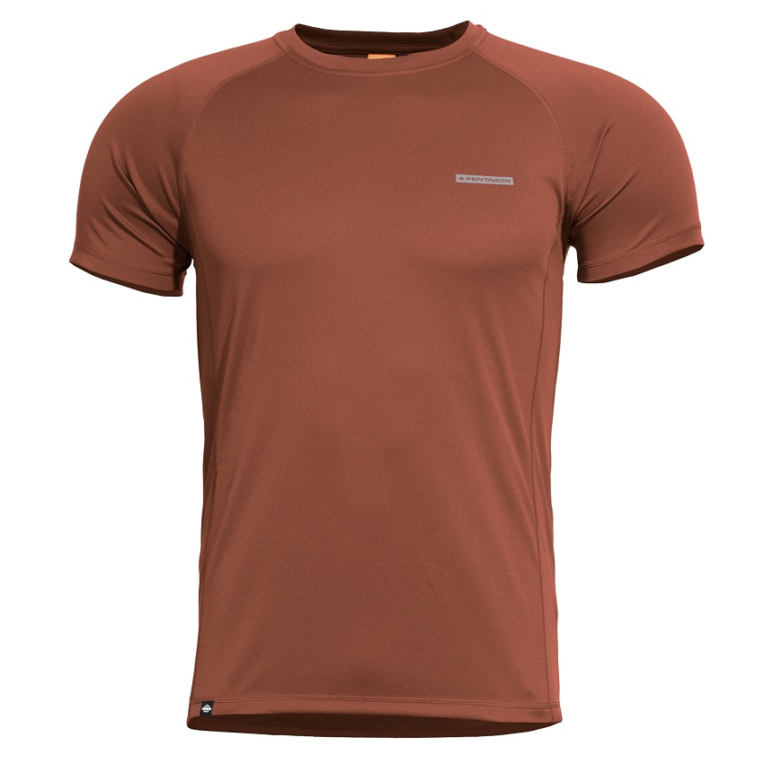 Μπλουζάκι Body Shock Activity Shirt (Maroon Red) της Pentagon PEN59178 trazeras|PEN59178