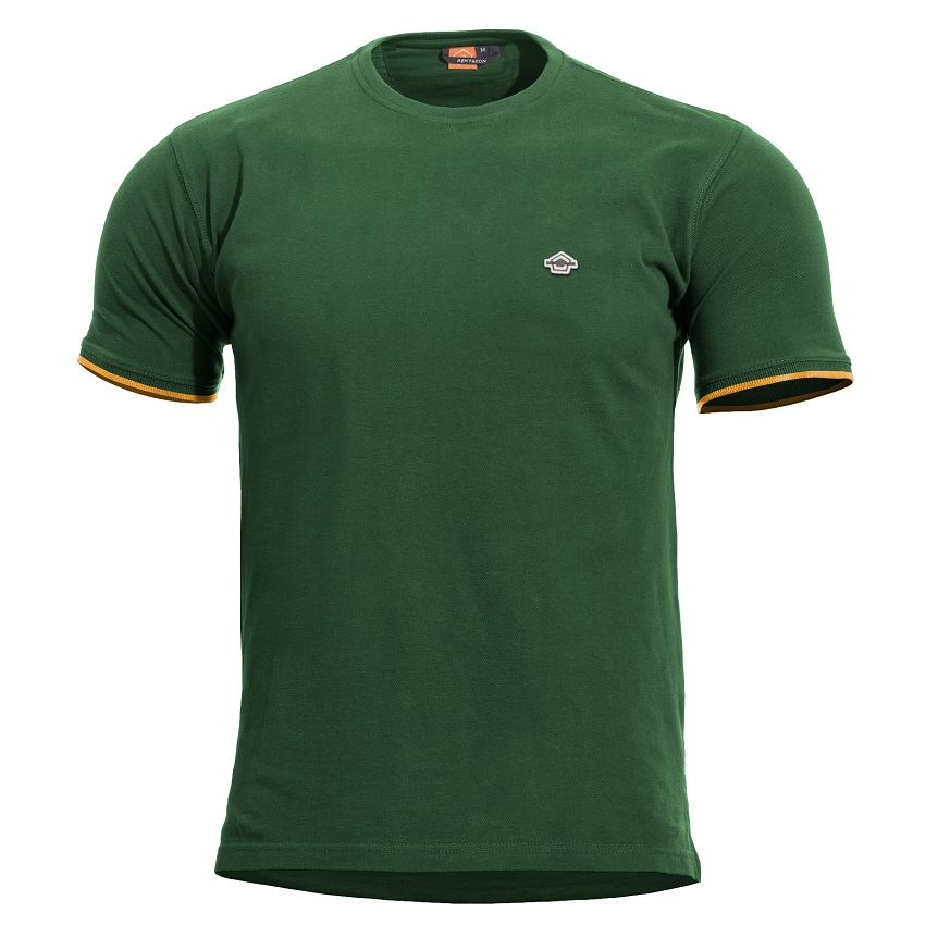 Μπλουζάκι Levantes Crewneck Stripes (SpringBok Green) της Pentagon PEN59388 trazeras|PEN59388