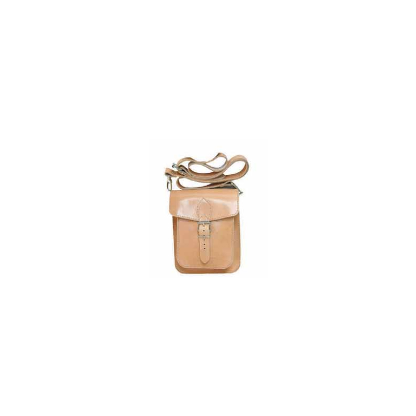Δερμάτινη Τσάντα Unisex Χιαστί Mod.606 (Φυσικό) της Kouros KOU47130 trazeras|KOU47130