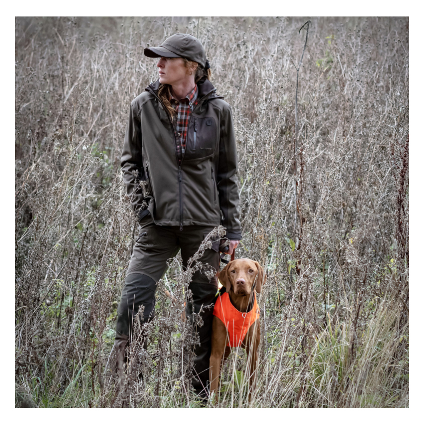 Γυναικείο Αδιάβροχο Τζάκετ Huntflex Jacket Women (Brown/Olive) της Shooterking AKA56009 trazeras|AKA56009