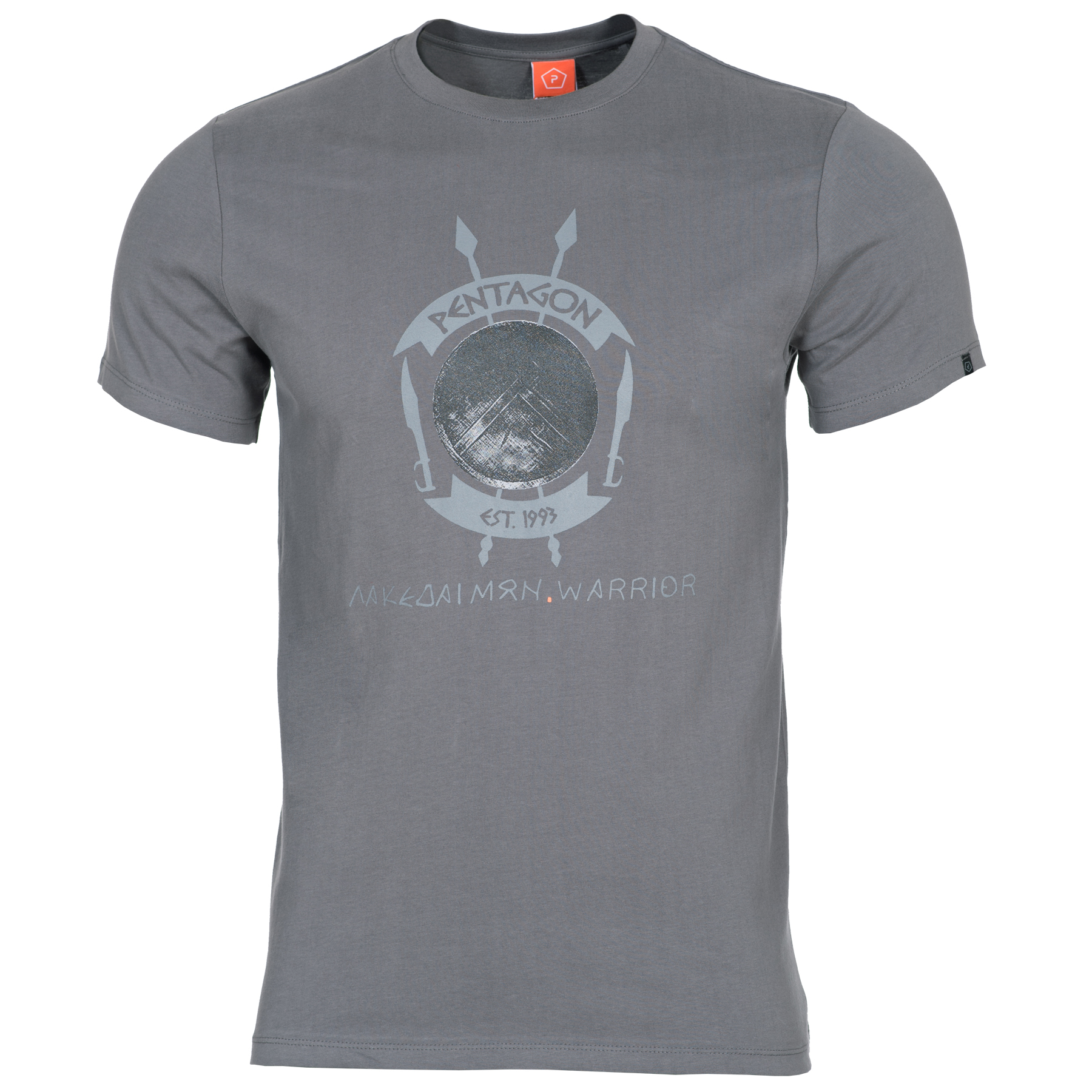 T-Shirt 100% Βαμβακερό Warrior (Wolf Grey) της Pentagon PEN11732 trazeras|PEN11732