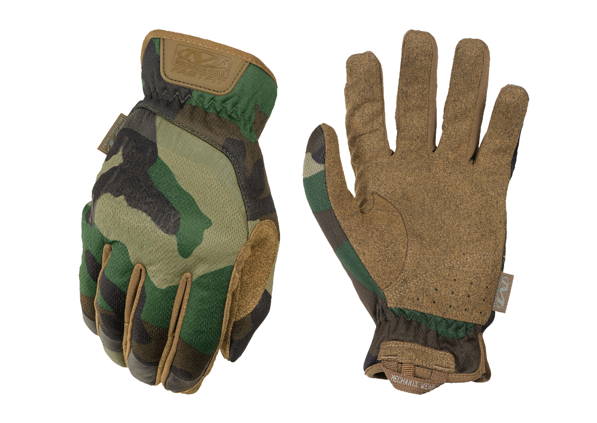 Γάντια Fastfit (Woodland Camo) της Mechanix VAS501237 trazeras|AS501237