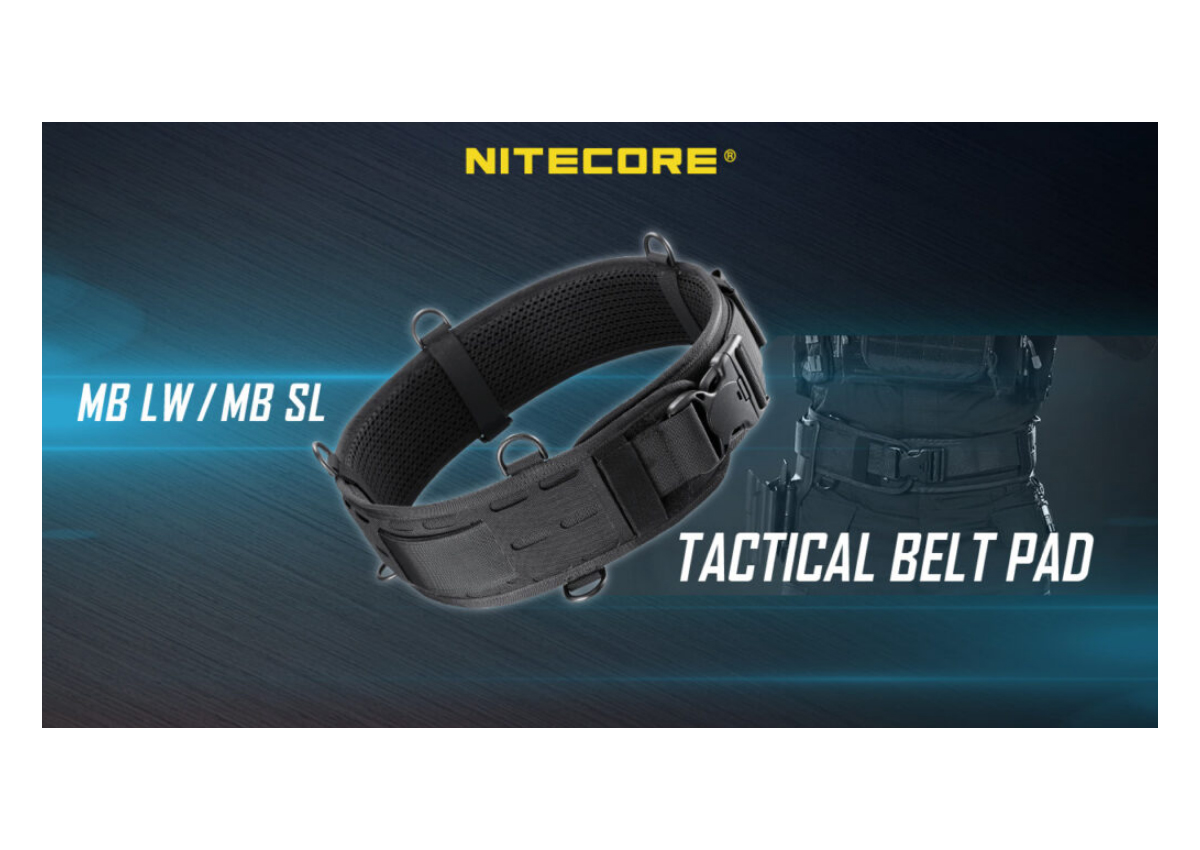 Επιχειρησιακή Ζώνη Tactical Belt Pad, Lightweight, Black, XL της Nitecore VAS56609 trazeras|VAS56609