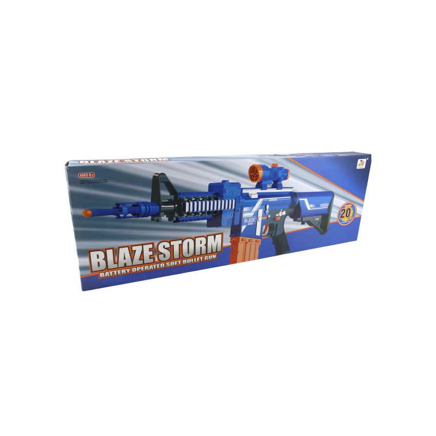 Παιδικό Όπλ. Μ4 Blaze Storm της Kombat UK, KOM33410 trazeras|KOM33410