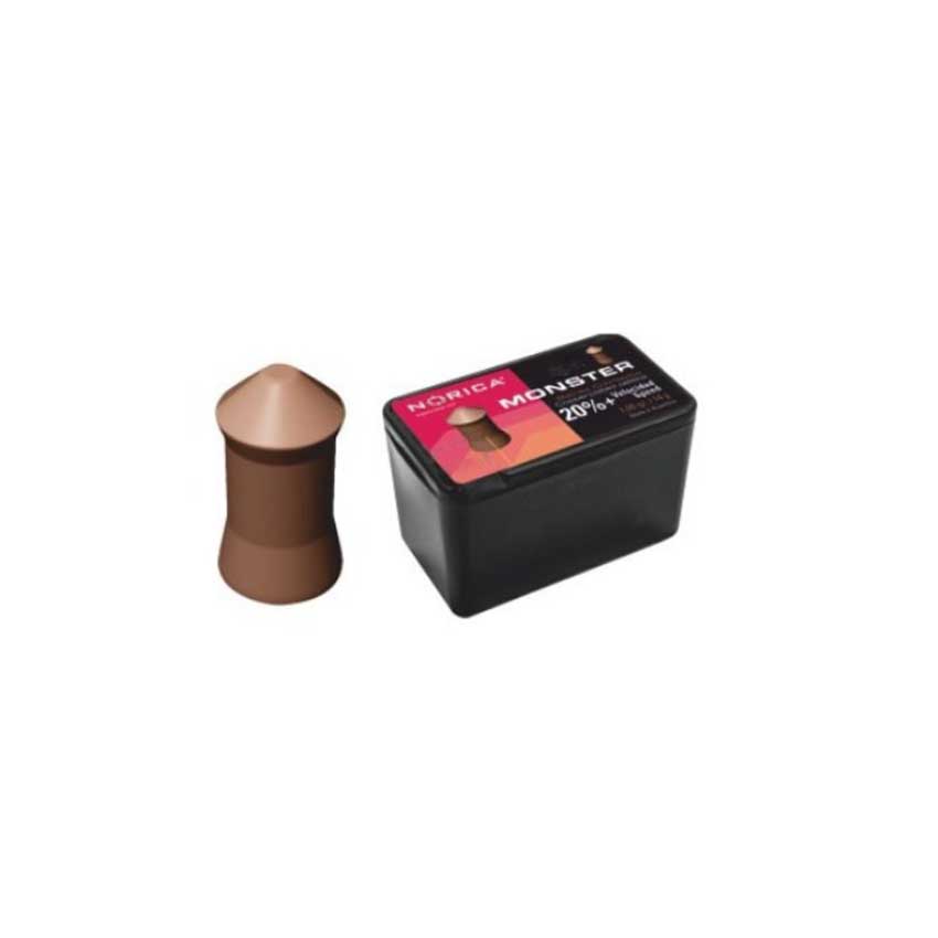 Βλήματα Αεροβόλου 5,5mm / 26gr Monster, 150τμχ. της Norica KIR35568 trazeras|KIR35568