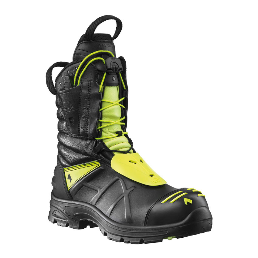 Μπότες Πυρόσβεσης Fire Eagle, High 9'' (Black/Yellow) της Haix HAI27056 trazeras|HAI27056