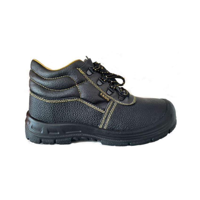 Μποτάκια Εργασίας Aramis S1P, Mid 6'' (Black) της Ergo Shoes ERG30812 trazeras|ERG30812