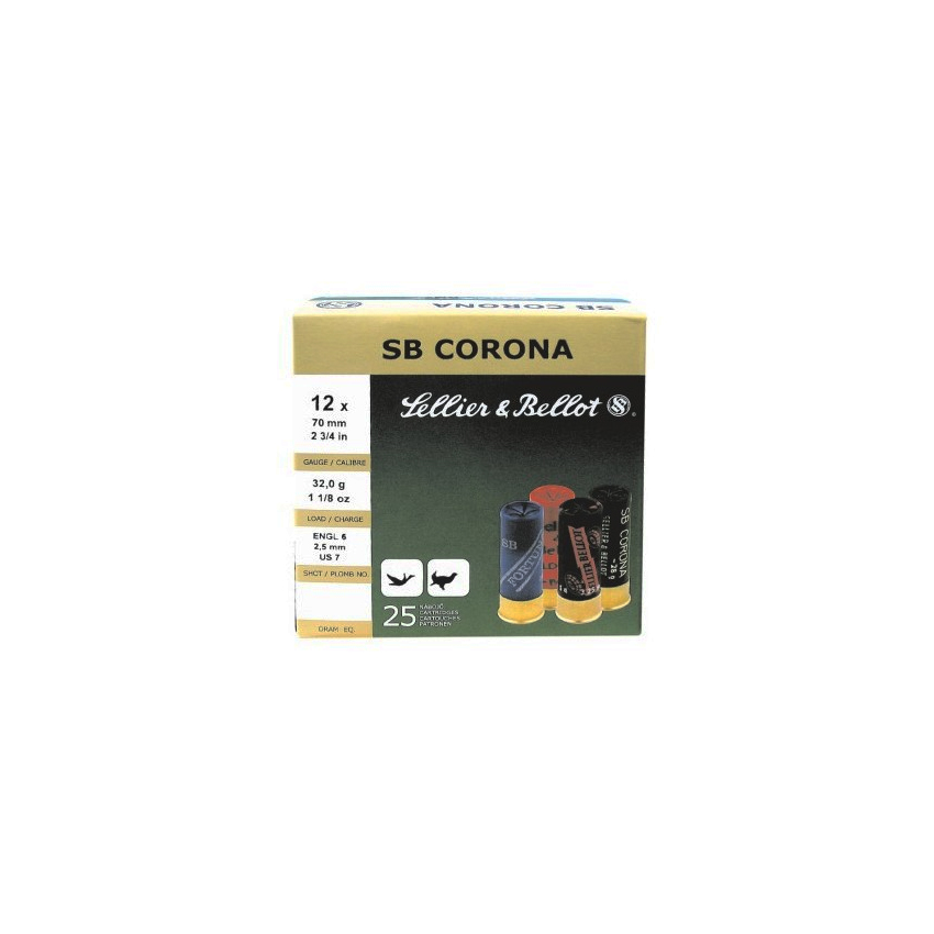 Φυσίγγια 32 γρ. SB Corona 12/70 της Sellier & Bellot, KIR12525 trazeras|KIR12525