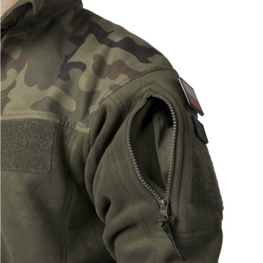 Infantry Duty Fleece Τζάκετ (Μαύρο) της Helikon-Tex HEL20134 trazeras|HEL20134